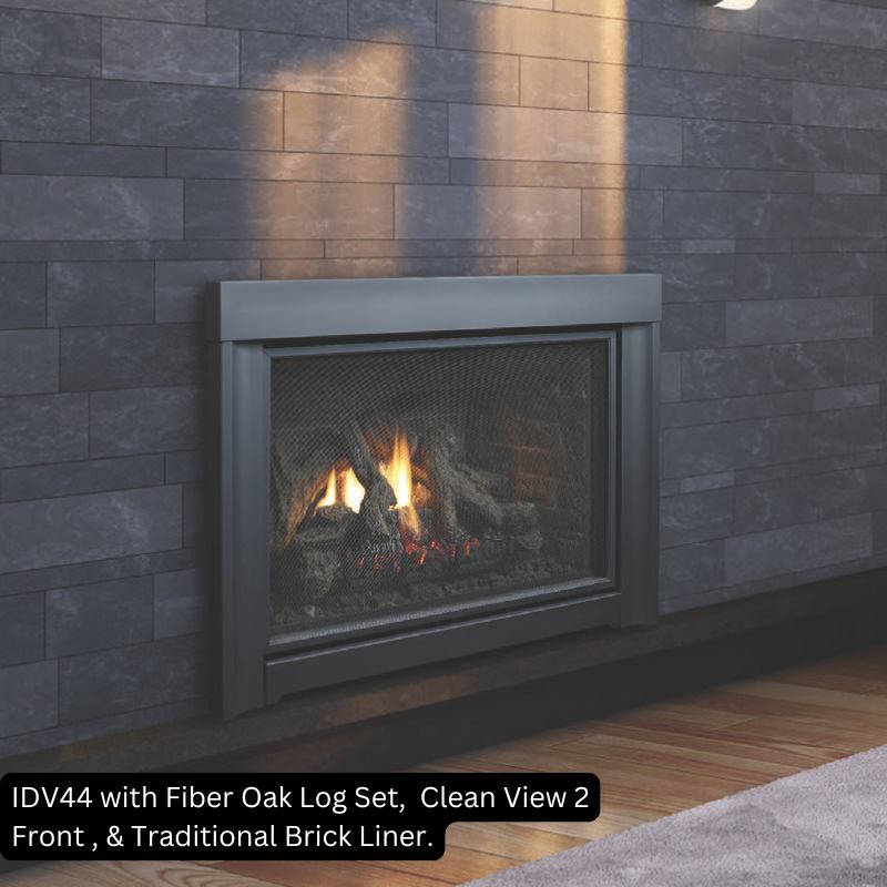 Kingsman IDV44 44" Direct Vent Fireplace Insert