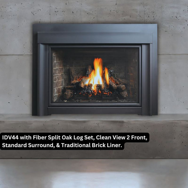Kingsman IDV44 44" Direct Vent Fireplace Insert