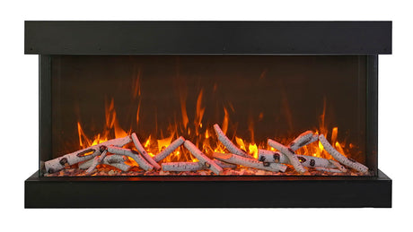 Amantii Tru-View Extra Tall Lumina 60" 3-Sided Electric Fireplace