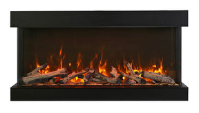 Amantii Tru-View Extra Tall Lumina 60" 3-Sided Electric Fireplace