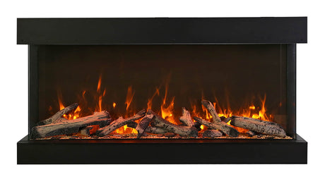 Amantii Tru-View Extra Tall Lumina 60" 3-Sided Electric Fireplace