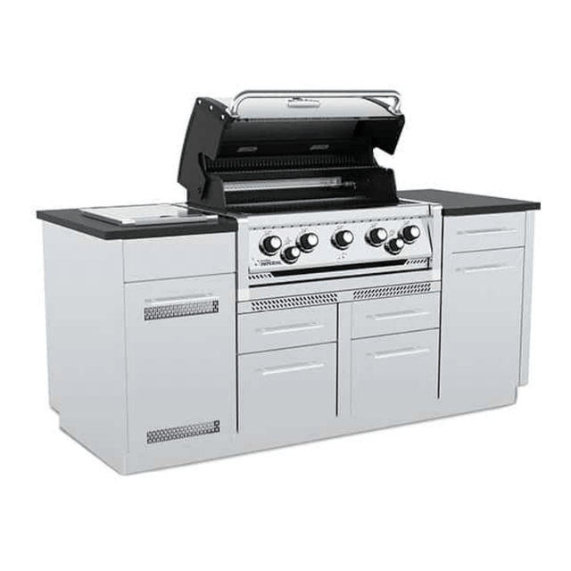 Broil King Imperial S 590i 5-Burner Propane Gas Grill Center