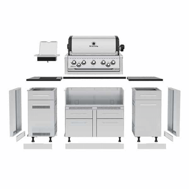 Broil King Imperial S 590i 5-Burner Propane Gas Grill Center