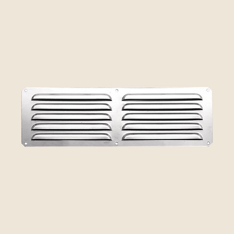 Summerset IV-14 5x14-Inch Stainless Steel Island Vent Panel - straight view