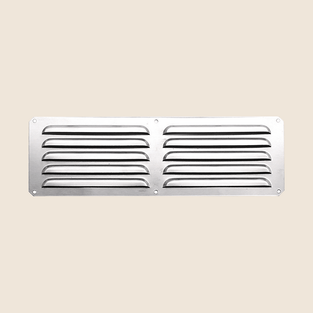 Summerset IV-14 5x14-Inch Stainless Steel Island Vent Panel - straight view