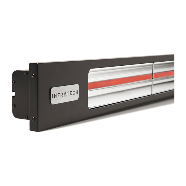 Infratech Slimline Black Shadow Series 42.5-Inch Single Element 208 Volt, 2400 Watt, 10 Amp Outdoor Heater - SL2428BL