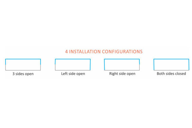 Amantii Tru-View XL Deep installation configuration options