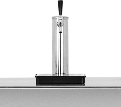Summerset RFR-TAP-1 Single Keg Tap installed on an outdoor kegerator