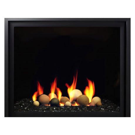Media Options for Kingsman ZCV39 Direct Vent Gas Fireplace