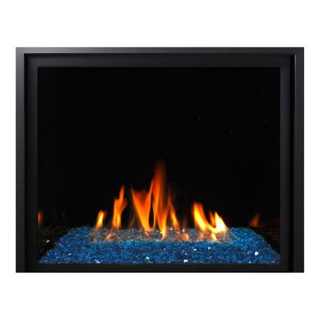 Media Options for Kingsman ZCV39 Direct Vent Gas Fireplace
