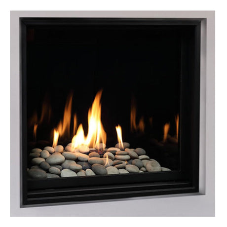 Media Options for Kingsman ZCV39 Direct Vent Gas Fireplace