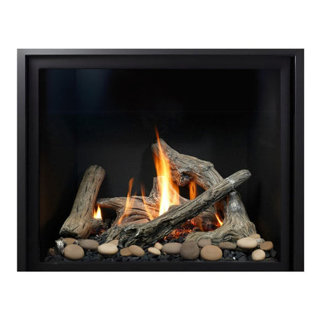 Media Options for Kingsman ZCV39 Direct Vent Gas Fireplace