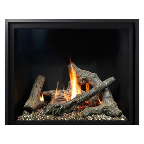 Media Options for Kingsman ZCV39 Direct Vent Gas Fireplace