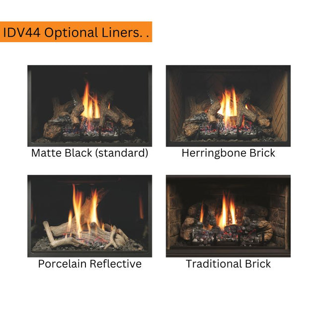 Kingsman IDV44 44" Direct Vent Fireplace Insert
