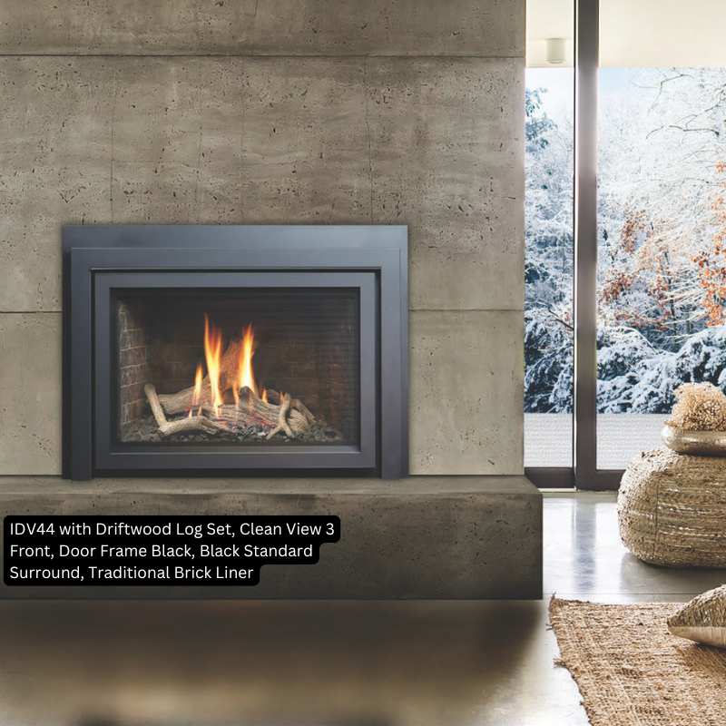 Kingsman IDV44 44" Direct Vent Fireplace Insert