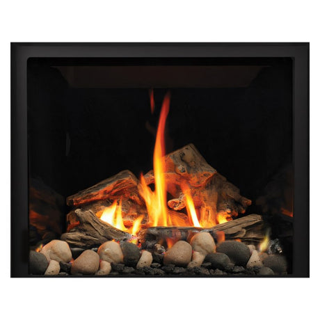 Media Options for Kingsman ZCV39 Direct Vent Gas Fireplace