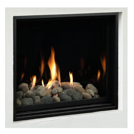 Media Options for Kingsman ZCV39 Direct Vent Gas Fireplace