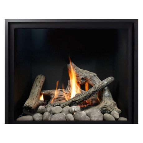 Media Options for Kingsman ZCV39 Direct Vent Gas Fireplace