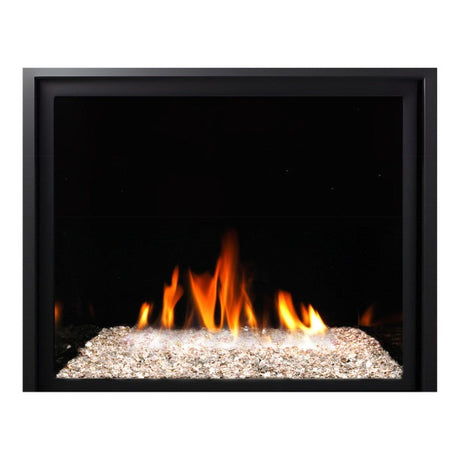 Media Options for Kingsman ZCV39 Direct Vent Gas Fireplace
