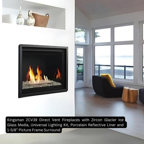 Picture Frame Surrounds for Kingsman ZCV Direct Vent Fireplaces