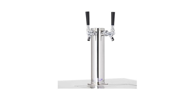 Lynx 24-Inch Outdoor Beverage Dispenser with Double Tap Tower