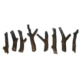Amantii Natural Wood 8-Piece Log Set for XtraSlim | LOGSET-8PCE-XS