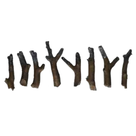 Amantii Natural Wood 8-Piece Log Set for XtraSlim | LOGSET-8PCE-XS