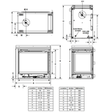 Majestic Corner Direct Vent Gas Fireplace - L/R-COR-DV36IN