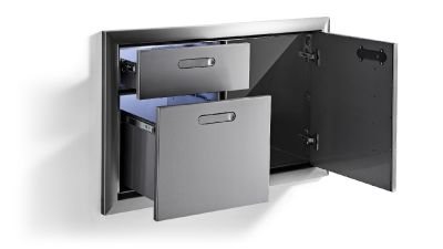 Lynx | Ventana 42" Access Door & Double Drawer Combo