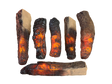 Amantii LitLog 6-Piece LED Illuminated Log Set | LITLOG-6PCE
