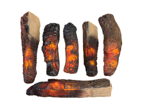 Amantii LitLog 6-Piece LED Illuminated Log Set | LITLOG-6PCE