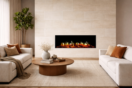 Modern Flames Orion V2 Multi 60 inch in a living room