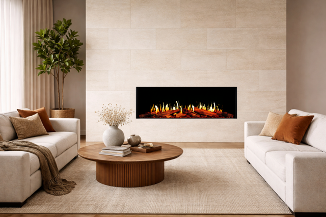 Modern Flames Orion V2 Multi 60 inch in a living room