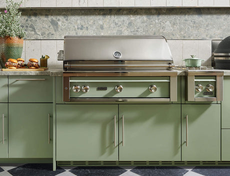 Lynx x John Michael Studio outdoor cabinetry with Lynx grill - complete outdoor kitchen