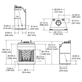 Majestic Biltmore 36 Radiant Wood Burning Fireplace - SB60