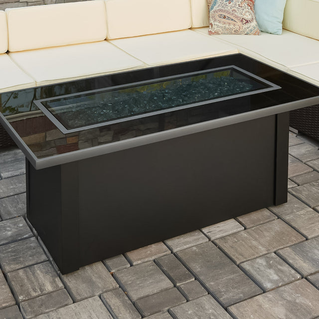 Monte Carlo Linear Gas Fire Pit Table