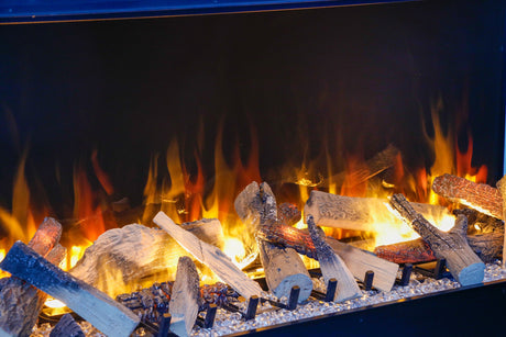 Amantii Signature TruView 55" 3-Sided Built-In Electric Fireplace