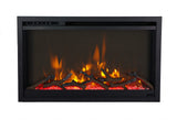 Amantii TRD XtraSlim flame detail