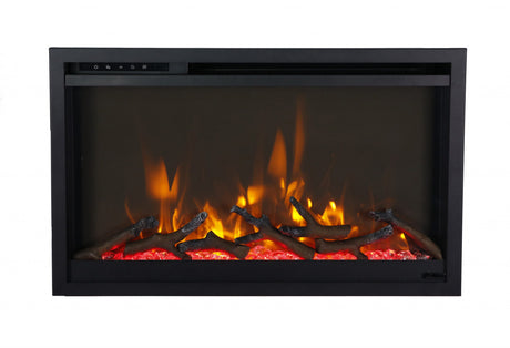 Amantii TRD XtraSlim flame detail