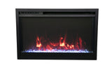Amantii TRD XtraSlim flame detail