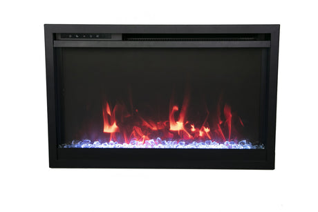 Amantii TRD XtraSlim flame detail
