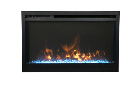 Amantii TRD XtraSlim flame detail