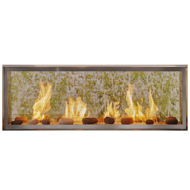 Majestic Lanai 48" See Thru Outdoor Linear Vent Free Gas Fireplace