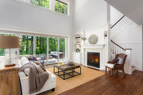 Majestic Meridian Modern Direct Vent Gas Fireplace - 42" | MER42MN