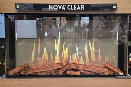 Modern Flames Nova Clear 48 inch see-through electric fireplace