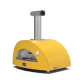 Alfa Moderno 2 Pizze Outdoor Wood Pizza Oven - Fire Yellow - FXMD-2P-LGIA