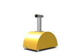 Alfa Moderno 2 Pizze Outdoor Wood Pizza Oven - Fire Yellow - FXMD-2P-LGIA