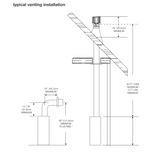 Napoleon Ascent Linear 56 installed view