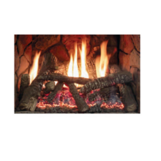 Empire Traditional Charred Ceramic Fiber Log Set - LS40TINF
