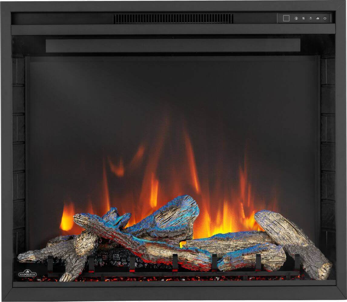 Napoleon Element 36 NEFB36H-BS-2 with blue flame and top light